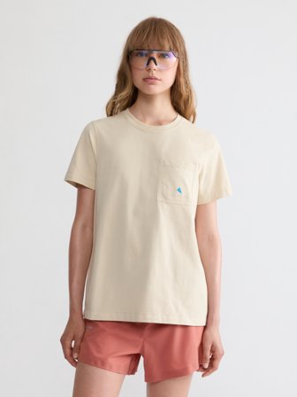Klättermusen Root Pocket SS Tee Women's's - Clay - Women's - L