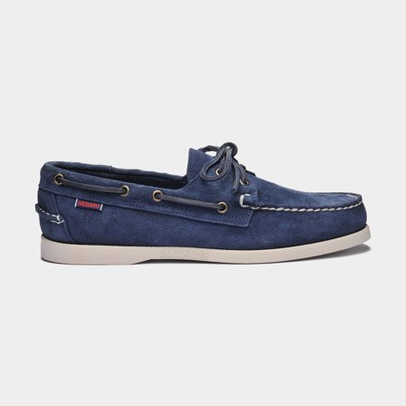 Buty żeglarskie Sebago Docksides Portland Flesh Out, Blue Navy (908), męskie, EU 41 (US 7.5 / 26 cm) - Jachtowa
