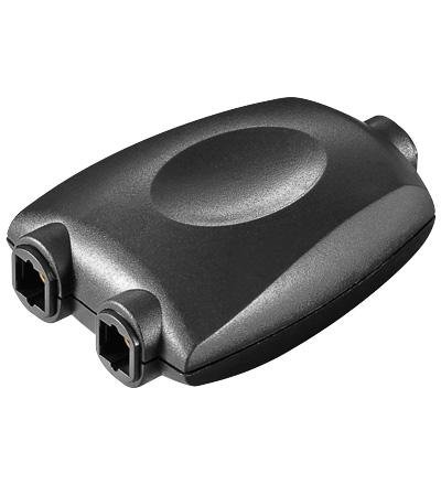 Goobay Digital audiosplitter (optisk) Sort