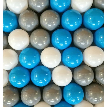 Bløde plastikbolde – knusesikre, uden skarpe kanter, giftfri, ftalat- og BPA-fri – til tumleboldbad, badekar, 100 bolde, 3 farver