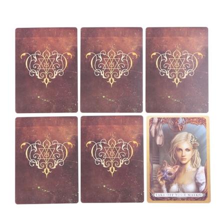 Helbred dig selv Læs kort Tarotkort Party Prophecy Divinatio Multicolor one size Multicolor one size