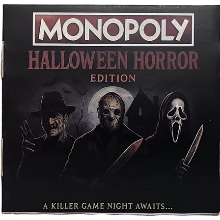 Monopol Skrækikoner Slasher Edition Samlerudgave - Spillet for den populære serie 6 spillere_Særlige Gaver