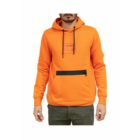 Karl Lagerfeld Sweatshirts ; Hoodies Orange, Herre