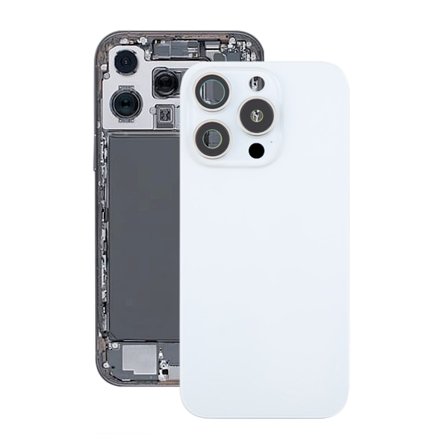 iPhone 16 Pro Max Baksida Glas med Magnet och Kameralins - Vi...