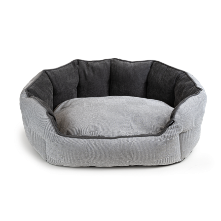 Selected by ZOO - Seng Hedvig, L, 70x55x23cm, Grå - Hund - Hundesenger & puter - Hundemadrasser & hundesenger - ZOO.no