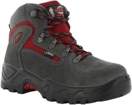 Chiruca Massana GTX naisten vaelluskengät, harmaa/punainen