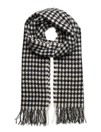 Pcjira Wool Scarf Accessories Scarves Winter Scarves Svart Pieces*Betinget Tilbud