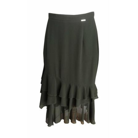 Liu Jo, Midi Skirts Groen, Dames, Maat:S