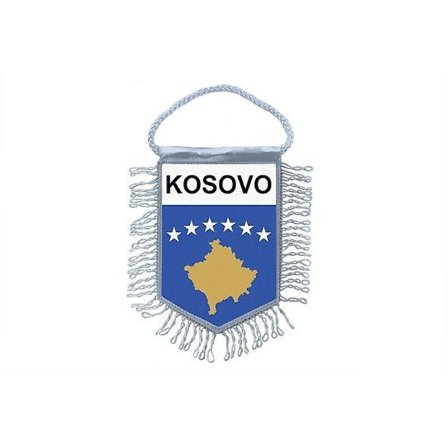 Flagg Mini Flagg Land Dekoration Kosovo Kosovar
