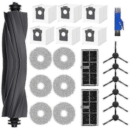 Dreame L10s Pro Ultra Heat Robotdammsugare: Dammpåsar, HEPA-filter, Moppduk, Huvudborste