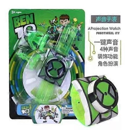 Omnitrix BEN10 Action Figures Ben Tennyson Projeksjonsklokke Deformasjon Lyd Lys Dukke Smartklokke Barnebursdagsgaver
