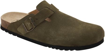 Scholl - Scholl SL Olivier Suede sandaalit - Khaki - Miesten