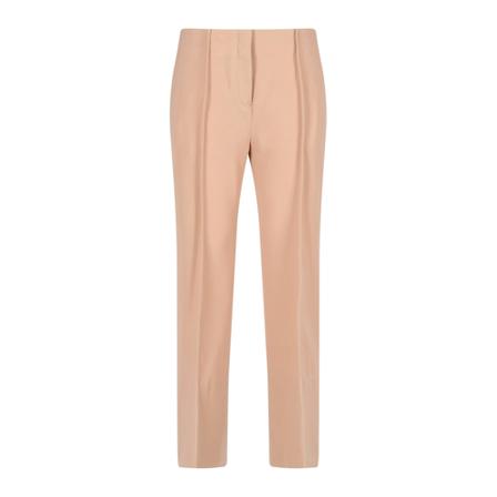 Jil Sander, Tapered Trousers Różowy, Kobieta, Rozmiar: S