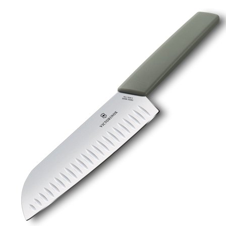 Victorinox Swiss Modern santokukniv 17 cm, oliv | Matlagning > Köksknivar > Santokuknivar | Bagaren och Kocken