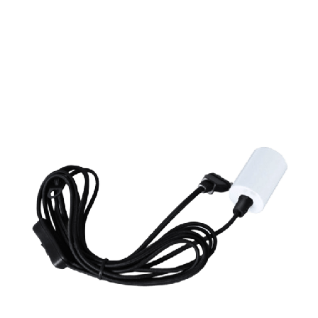 Star trading Upphäng Vit/svartE27 Belysning Svart 3,5m