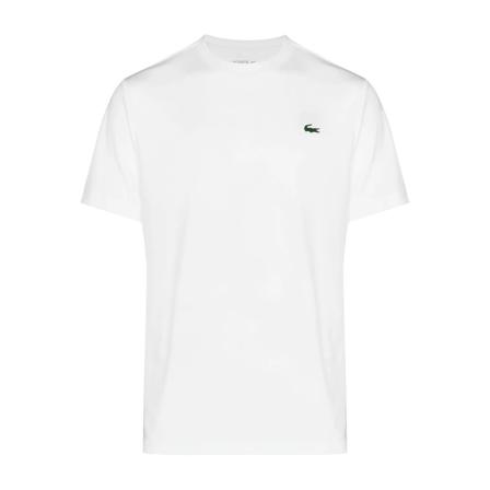 Lacoste, T-Shirts Wit, Heren, Maat:2XL