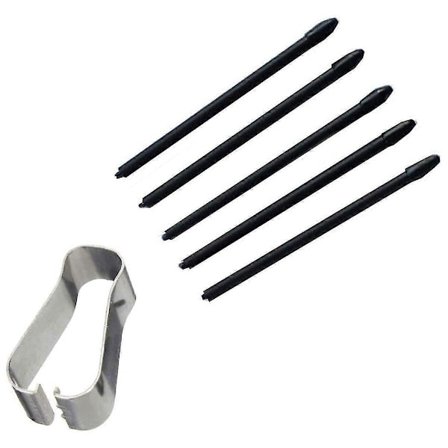 Pennekjerne Pennespisser Erstatning Galaxy Note 9/Note 8 5XTips/Spisser+1XEjektorstift Svart