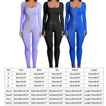 Brannsalg - Dame Jumpsuits Dame Yoga Jumpsuits Trening Ribbet Lang Ermet Sport Jumpsuits Ny