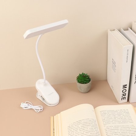 Bordslampe med klemme - Stegløs dimmer LED-bordslampe