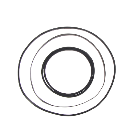 4 KPL Levysoittimen Hihna 17,5 cm 14 cm 9 cm x 2 Videonauhuri K1 Liikkeelle