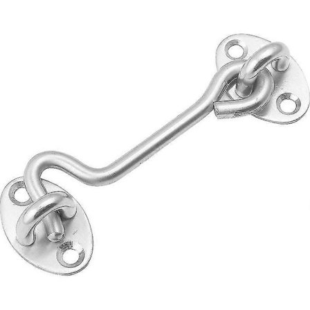 Kraftig kabinekrog og øjelås til skurport garageport vinduer multifunktionel krog portlukker skab