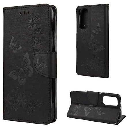 Butterfly Xiaomi Redmi K30S / Mi 10t Pro 5g / Mi 10t 5g Läppäkotelo - Musta