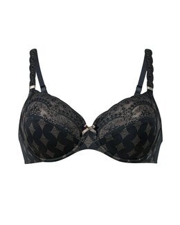 Bøjle-BH Mila Sort - G95 - Anita