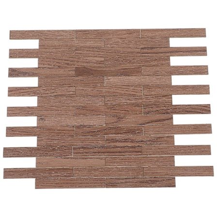 40 stk. Tiny House gulv Mini trægulv Tiny House tilbehør (10,00X1,50X0,20CM, som vist på billedet)