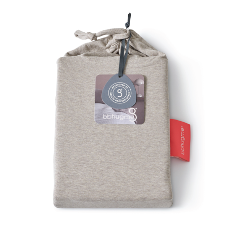 bbhugme Pregnancy Pillow Cover, Seashell Beige, 1 stk.