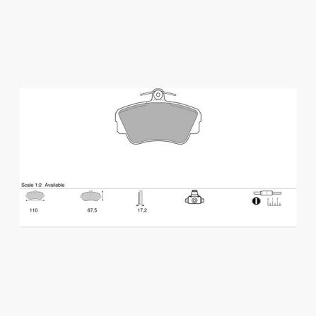 BROMSBELÄGG - Biltema