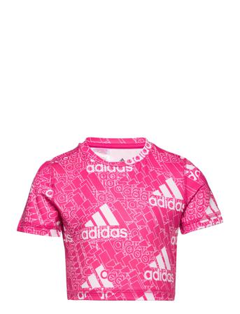 Aeroready Designed To Move Brandlove T-Shirt T-shirts Short-sleeved Rosa Adidas Performance