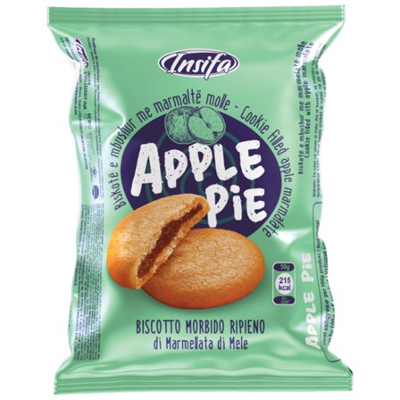 Mjuk Kaka med Äppelmarmelad 50g