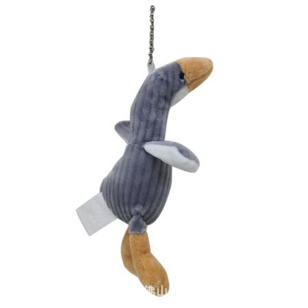 Supersöt Duck Doll Toy, Stor White Goose Plyschleksak, Keychai