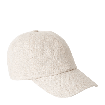 Å WOMAN Keps i linne ANNA Mössor & hattar Vit ONESIZE