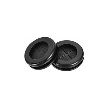 Gummi Gjennomføring Rund Dobbeltsidig Støtte Diameter 40mm Gummi Kabelnippel Beskyttelse 4stk, fra DEBUNS