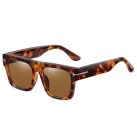 Retro firkantede brillestel til mænd og kvinder - Vintage transparente computerskærmbriller til mænd - Oversize stel - Nye solbriller (FMY)