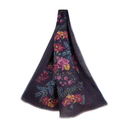 Etro, Scarf Paars, unisex, Maat:ONE Size