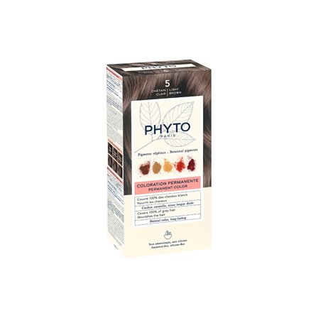 Phyto Phytocolor 5 Castano Chiaro Colorazione Permanente Per