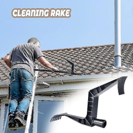 Renoveringsverktøy for takrenner - Multifunksjonell spade og skje for å fjerne blader og rusk