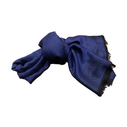 Church's, Silky Scarves Blauw, Heren, Maat:ONE Size