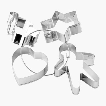 Biltema - Pepperkakeformer 4 stk.