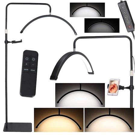 LED-sminklampa båge fransförlängning