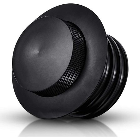 Svart bensintanklokk for Harley Davidson 1982-2018 Bensintanklokk 82-2018 for Harley Glide Sport