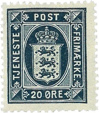 Danmark 1920 - Tjenestemærke AFA 17 - Postfrisk