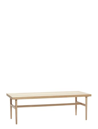 Hübsch Herringbone Coffee Table Natural - Beige - ONE SIZE
