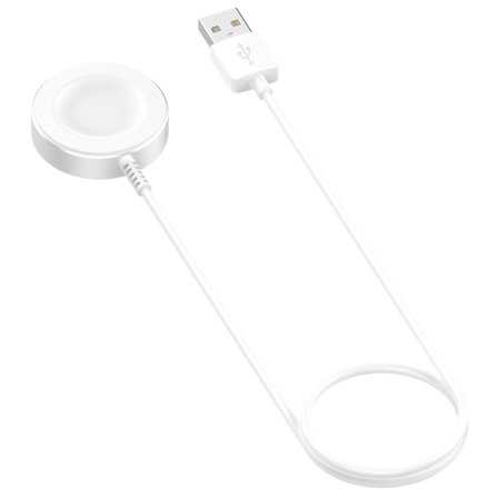 Metallikoteloinen latauskaapeli, yhteensopiva Huawei Watch Fit4/Fit4 Pro/Watch5 -sarjan kanssa White