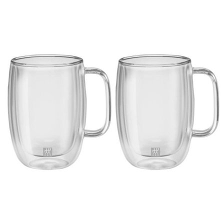 Verres à Latte Macchiato - ZWILLING - Sorrento - 2 Bitar - 450 ml - Borosilikatglas