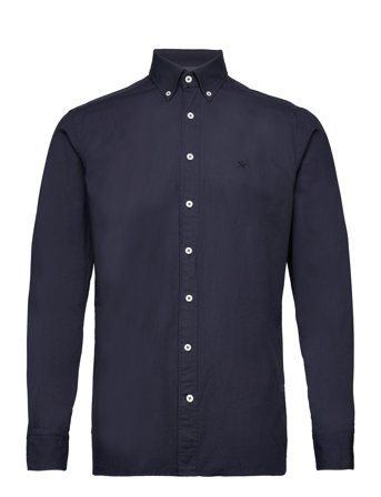 Garment Dyed Oxford Navy Hackett London