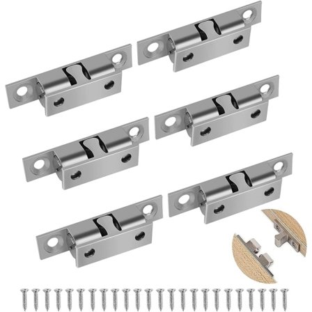 Dubbel kullagerlås, justerbart dubbel kullagerlås, solida dubbel kullagerlås för dörrar, för köksmöbler, skåp