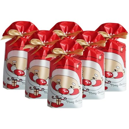 50 st julgodispåsar i plast med dragsko, julgodispåse